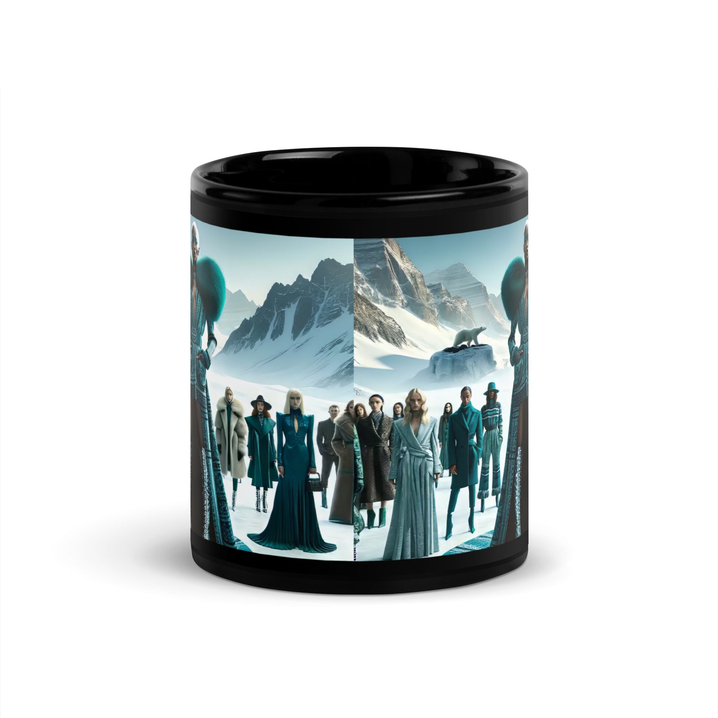 Black Glossy Mug_Mountaintop Retreat