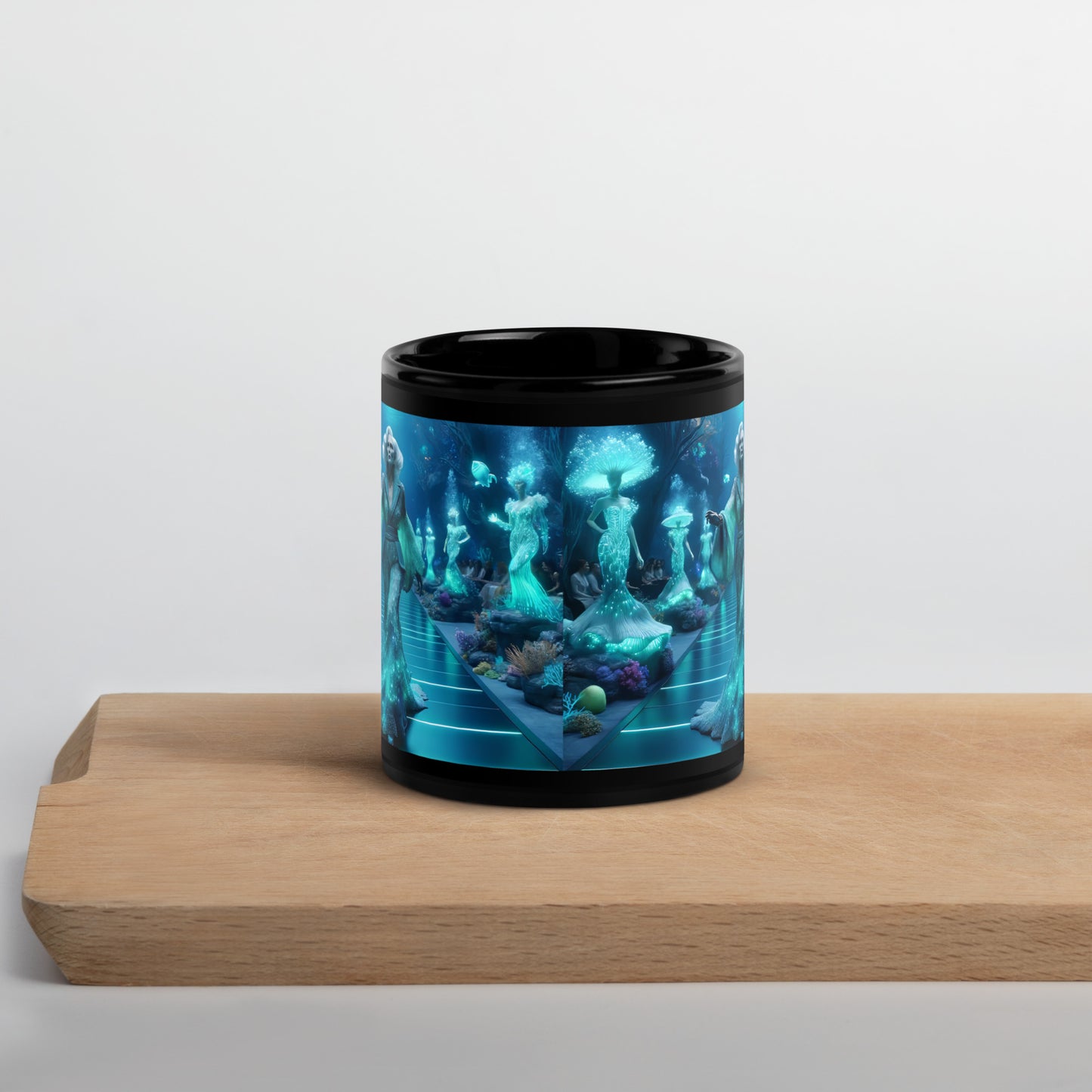 Black Glossy Mug_Underwater Runway