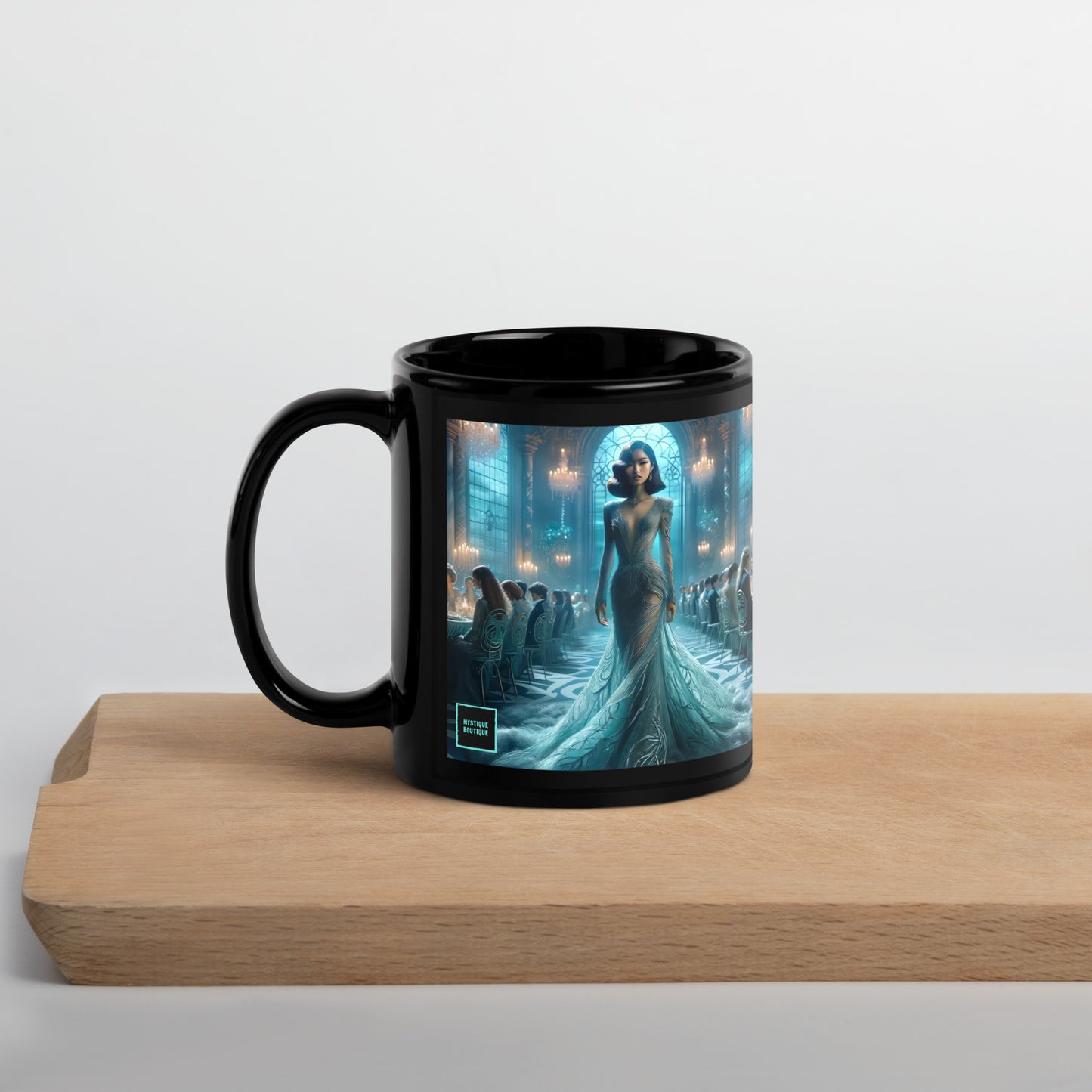 Black Glossy Mug_Midnight Fashion Ball