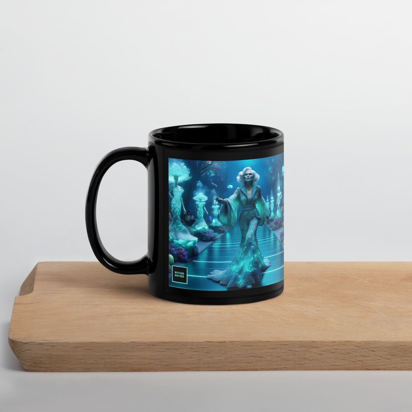 Black Glossy Mug_Underwater Runway