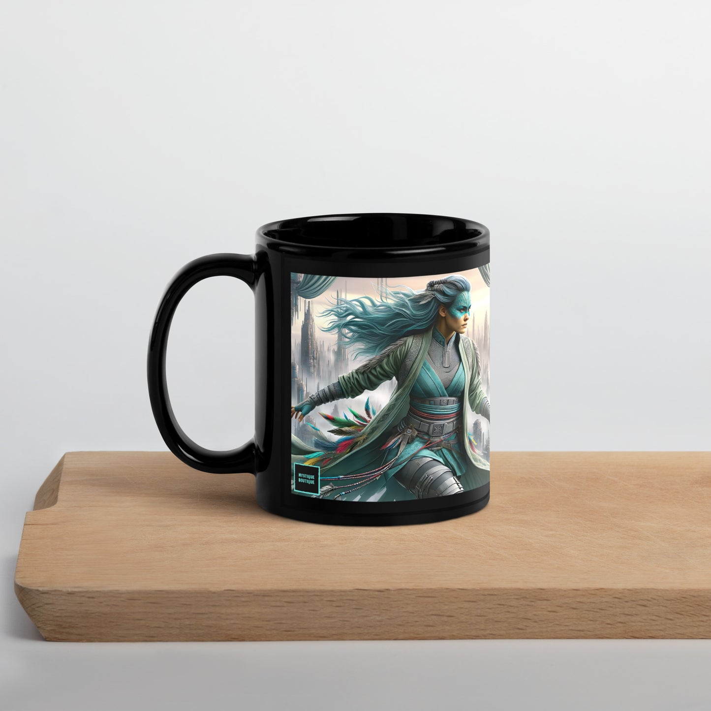 Black Glossy Mug_Architectural Anomalies