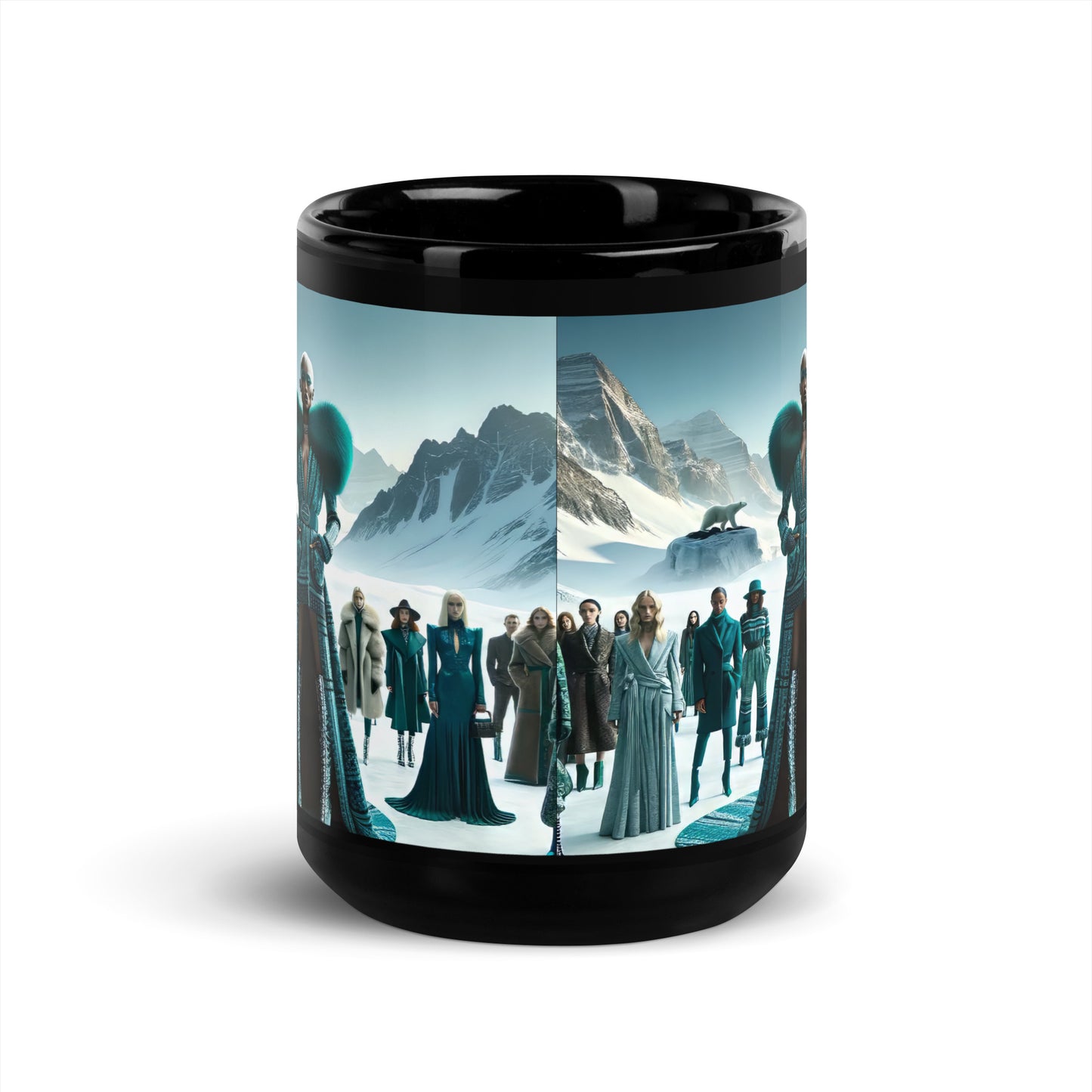 Black Glossy Mug_Mountaintop Retreat