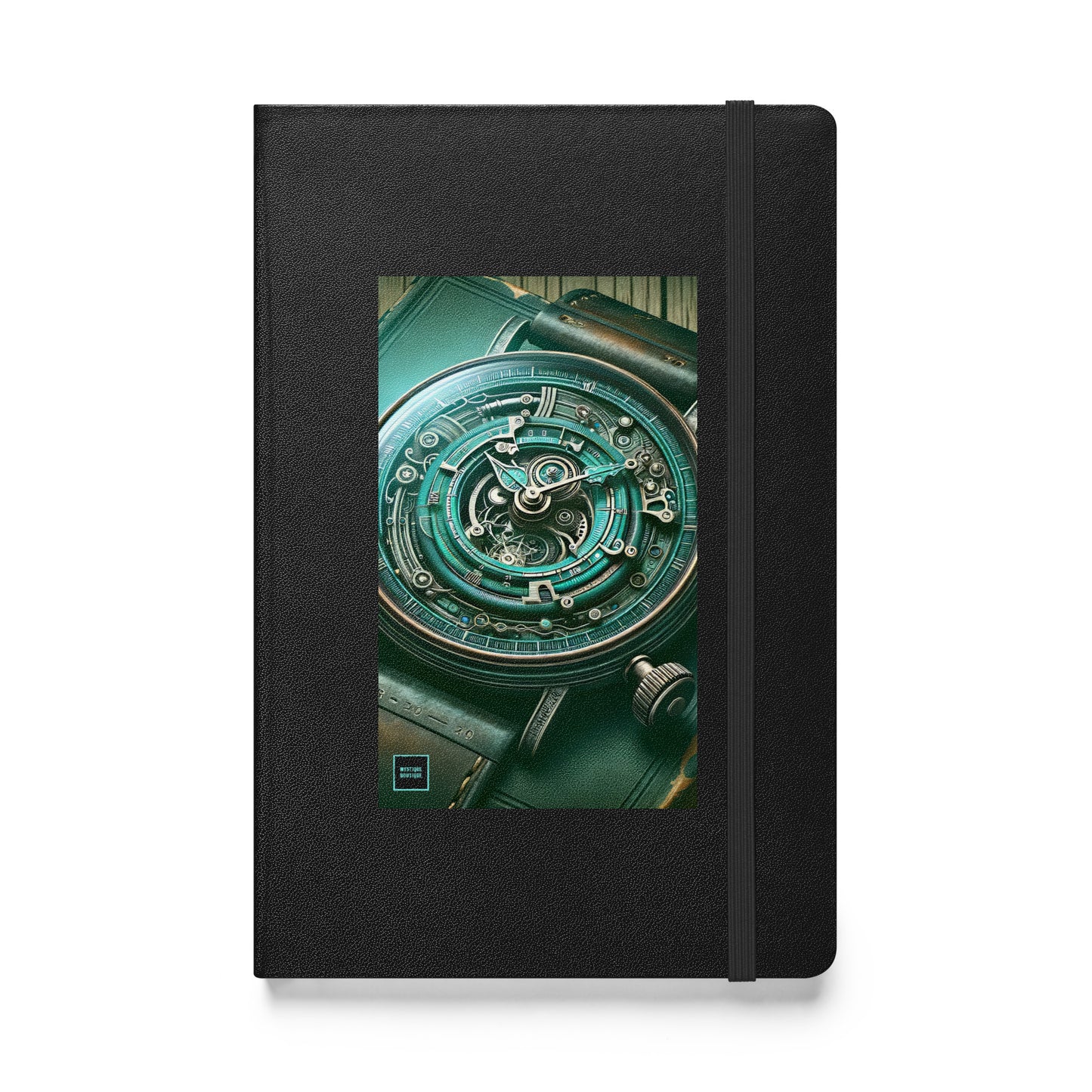 Hardcover bound notebook_Time-Twisting Heist