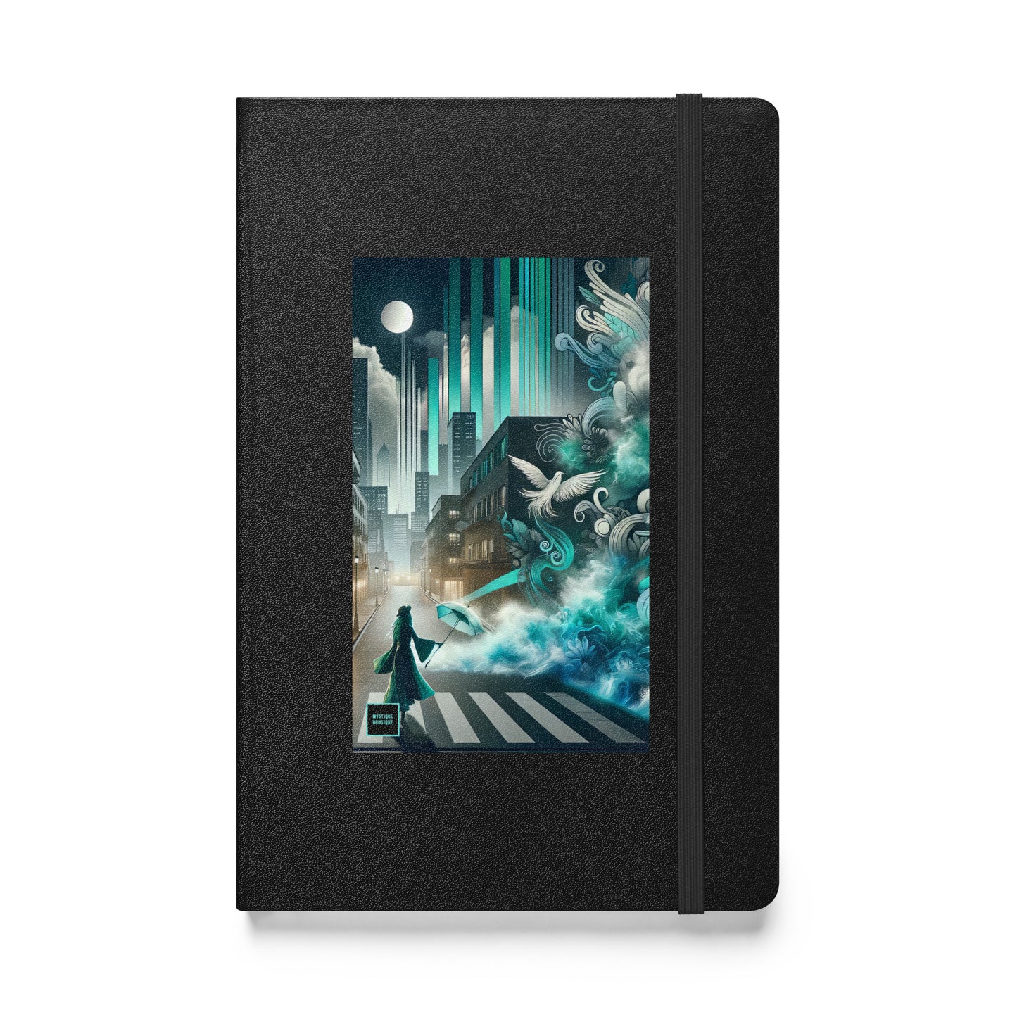 Hardcover bound notebook_Enchanted Graffiti