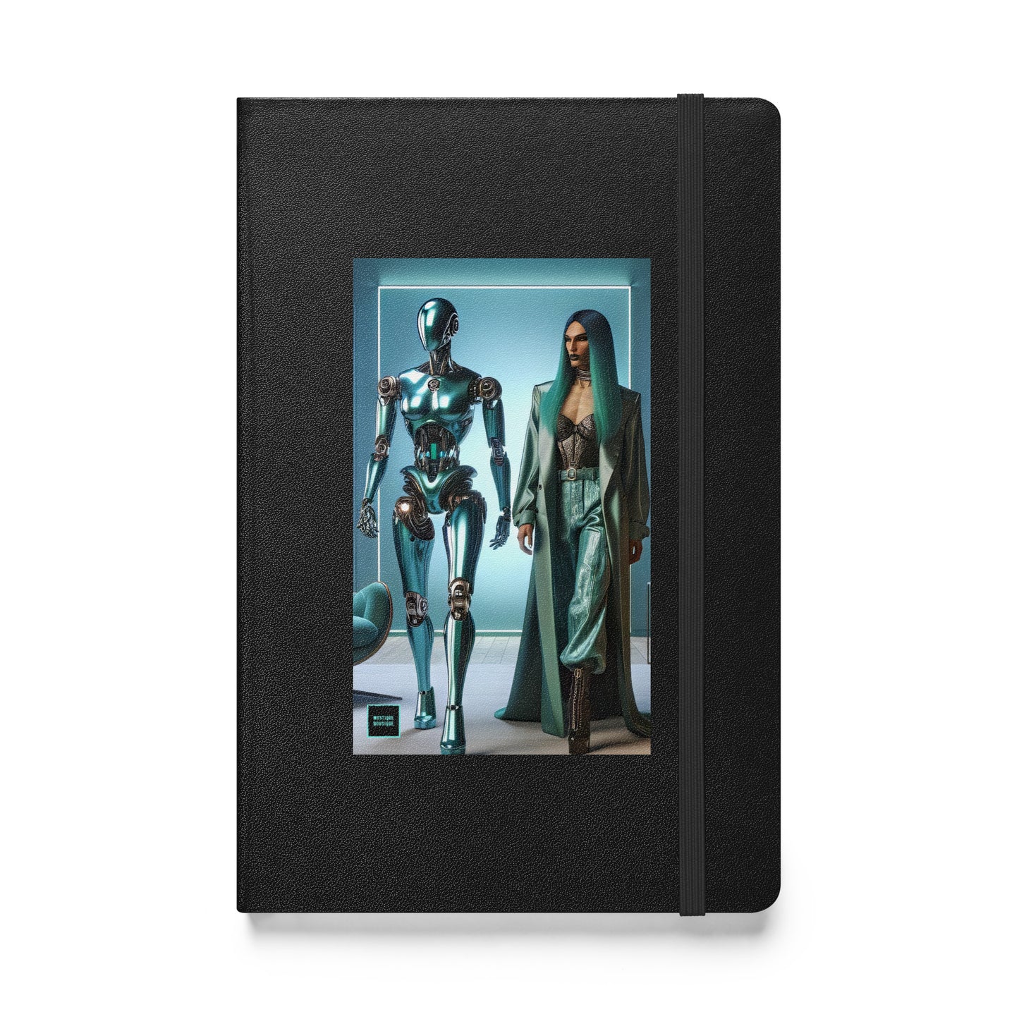 Hardcover bound notebook_Robot Companion