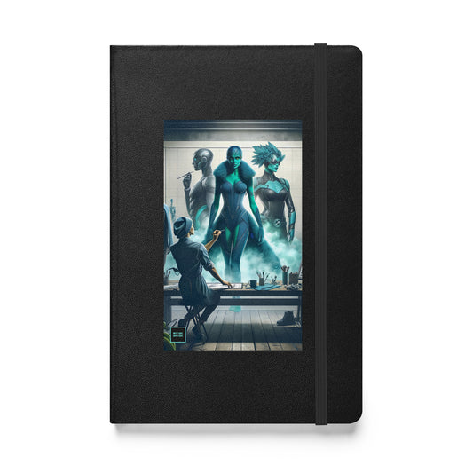 Hardcover bound notebook_Superhero City