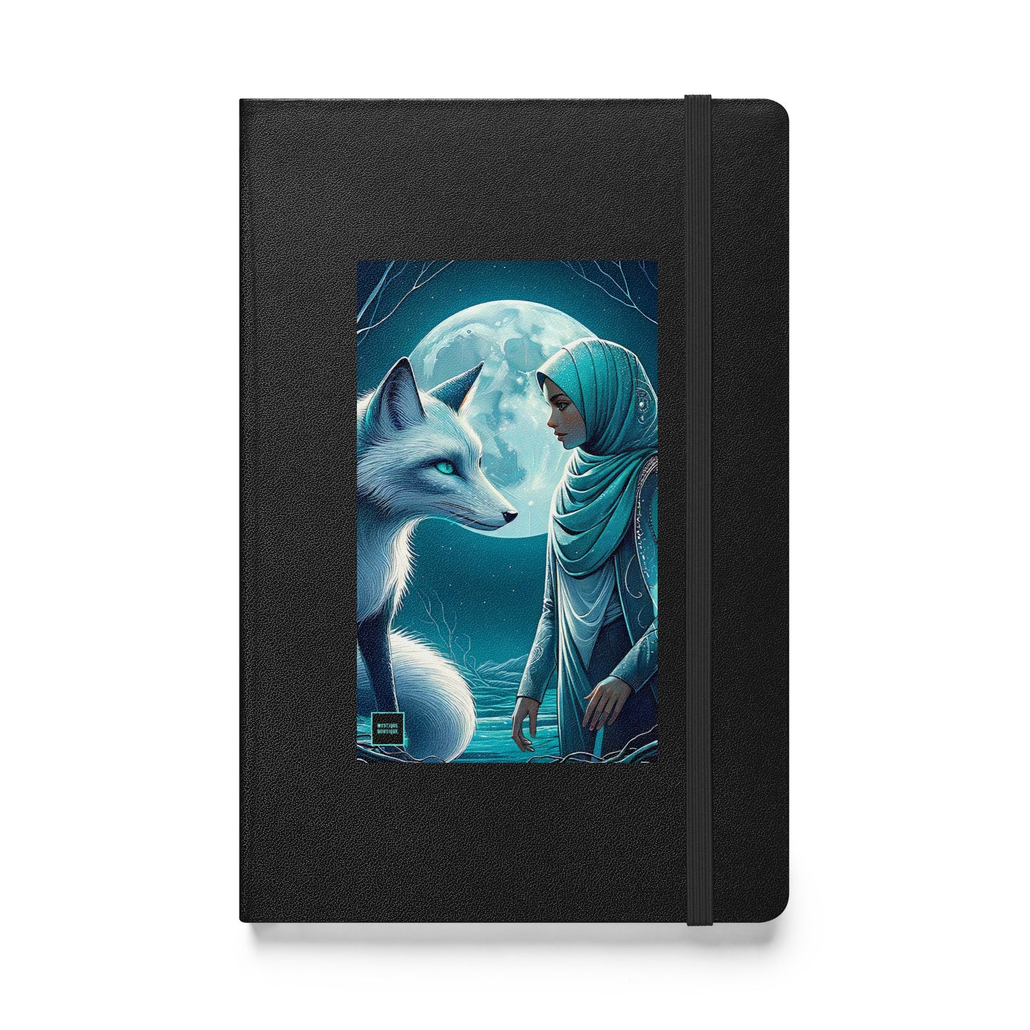 Hardcover bound notebook_Midnight Fox