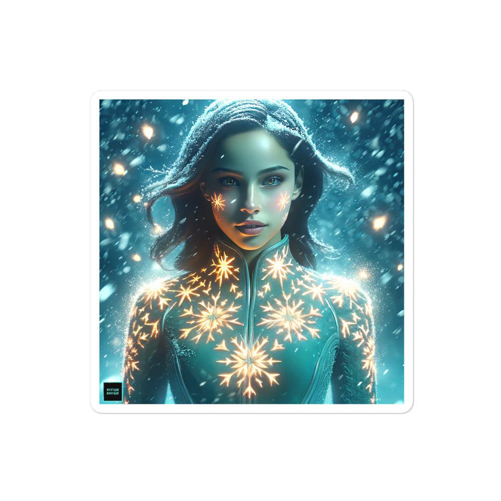 Bubble-free stickers_Snowflake Conjuror