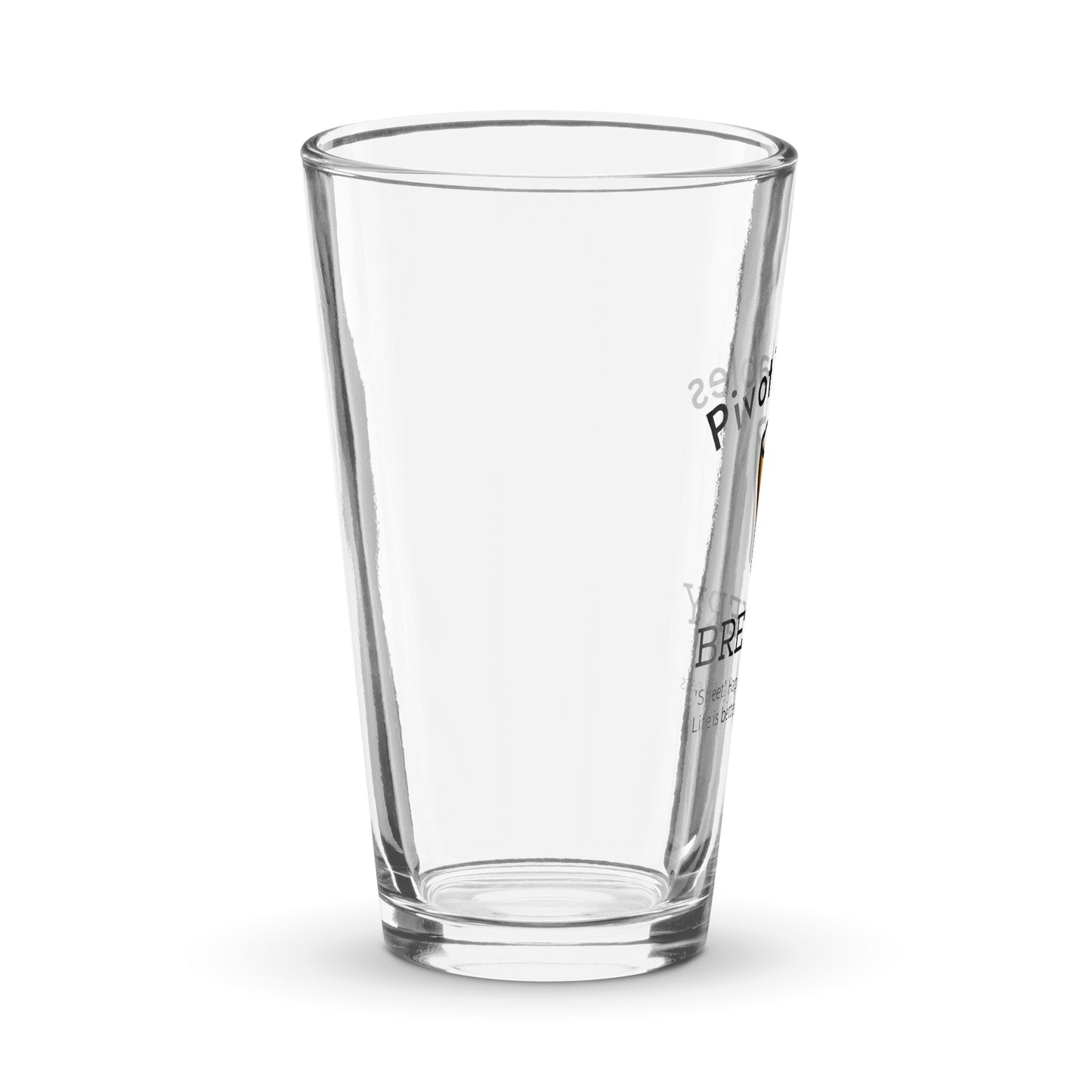 Pivot Tables Brewery_Shaker pint glass