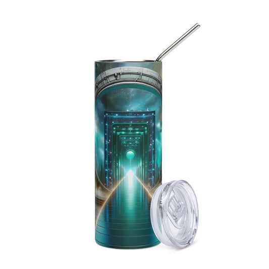 Stainless steel tumbler_Galactic Fashionista