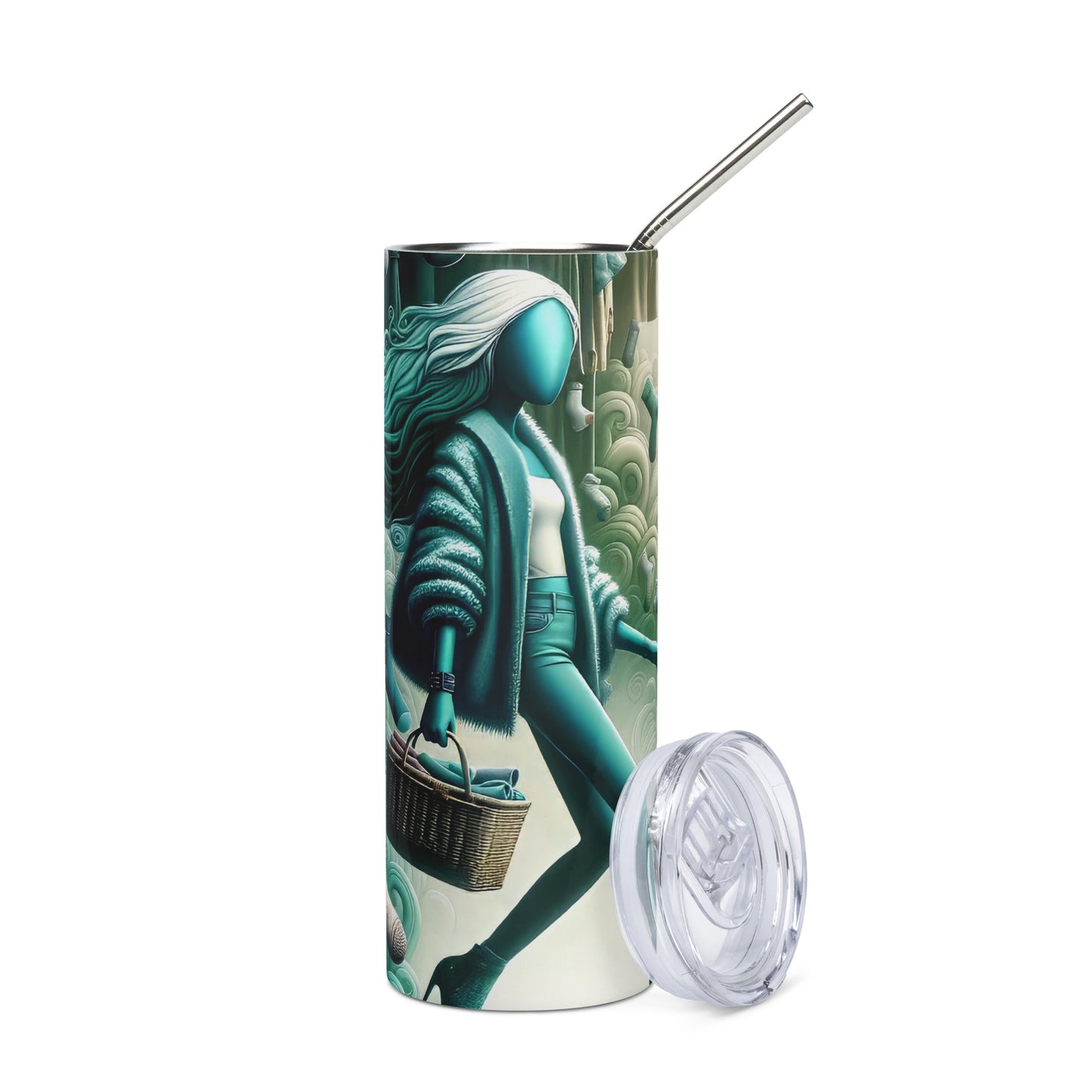 Stainless steel tumbler_Land of Lost Socks