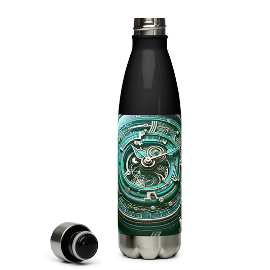 Stainless steel water bottle_Time-Twisting Heist