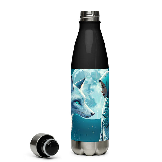 Stainless steel water bottle_Midnight Fox