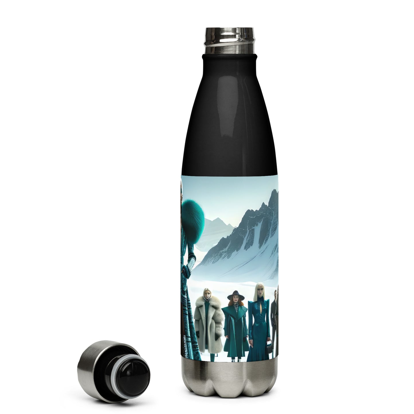 Stainless steel water bottle_Mountaintop Retreat