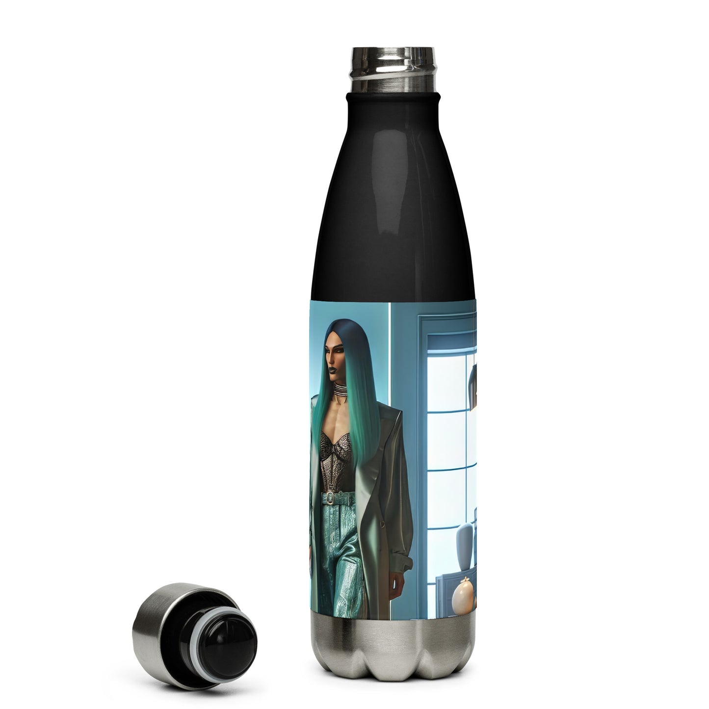 Stainless steel water bottle_Robot Companion