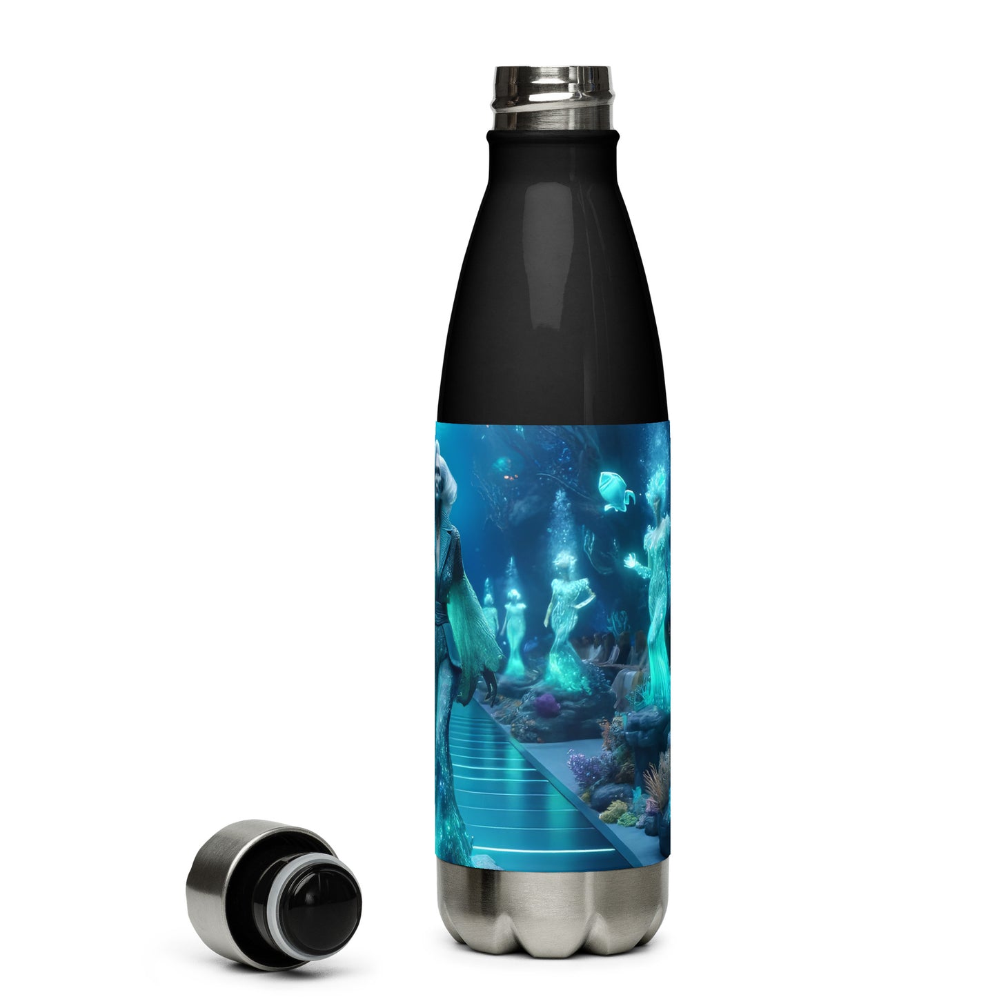 Stainless steel water bottle_Underwater Runway