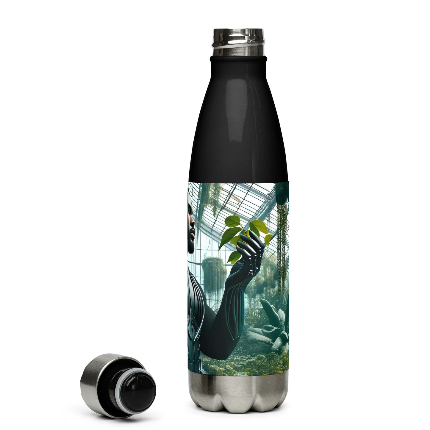 Stainless steel water bottle_Floral Alchemy