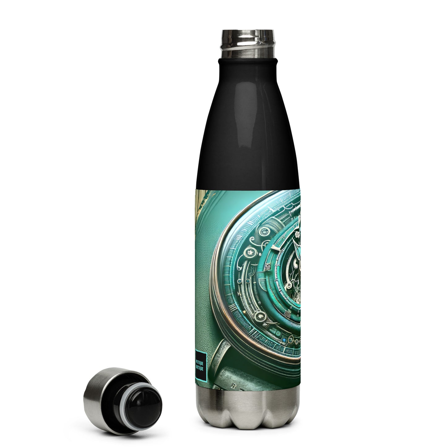 Stainless steel water bottle_Time-Twisting Heist