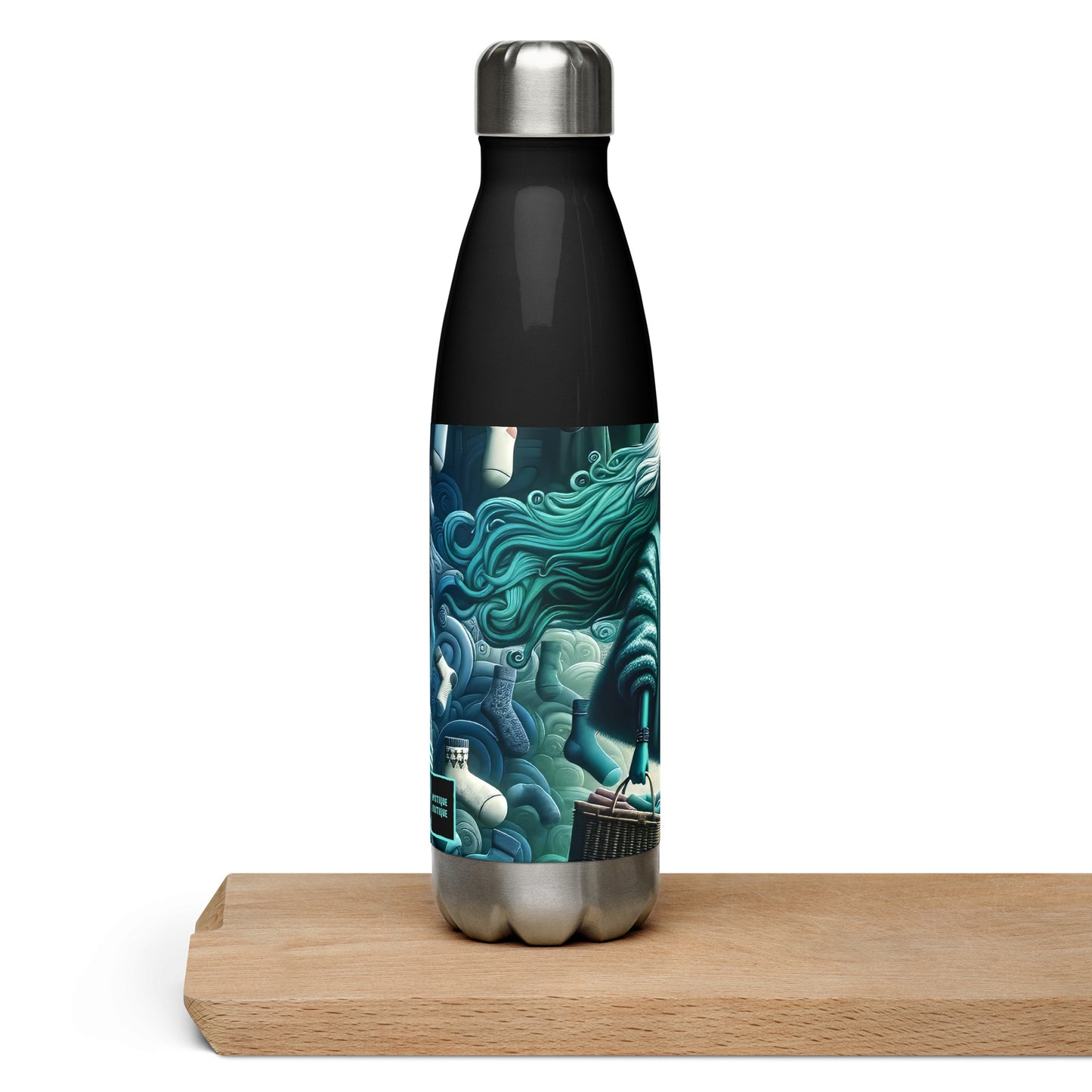 Stainless steel water bottle_Land of Lost Socks