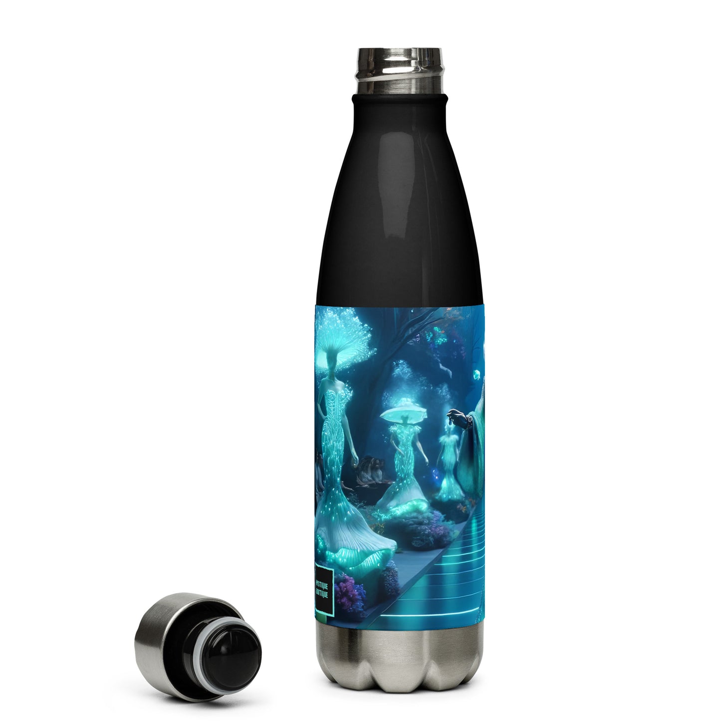 Stainless steel water bottle_Underwater Runway