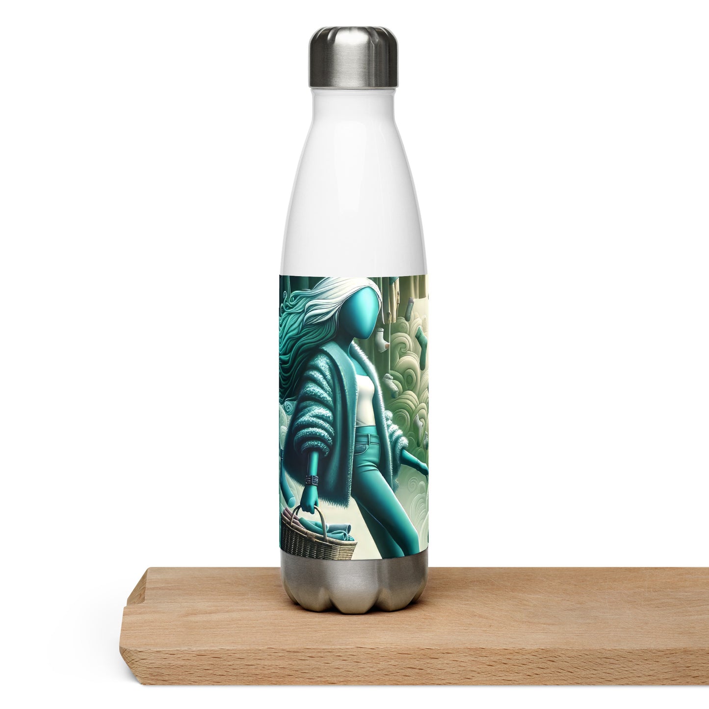 Stainless steel water bottle_Land of Lost Socks