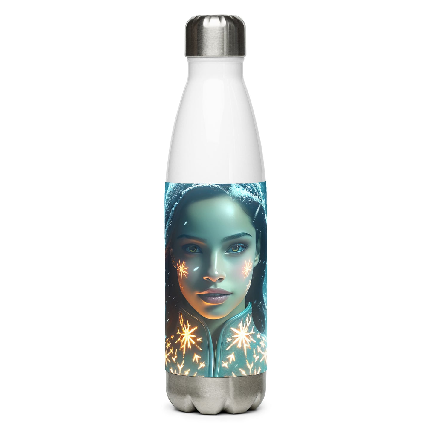 Stainless steel water bottle_Snowflake Conjuror