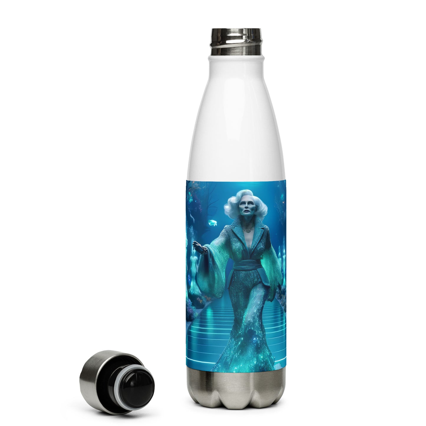 Stainless steel water bottle_Underwater Runway