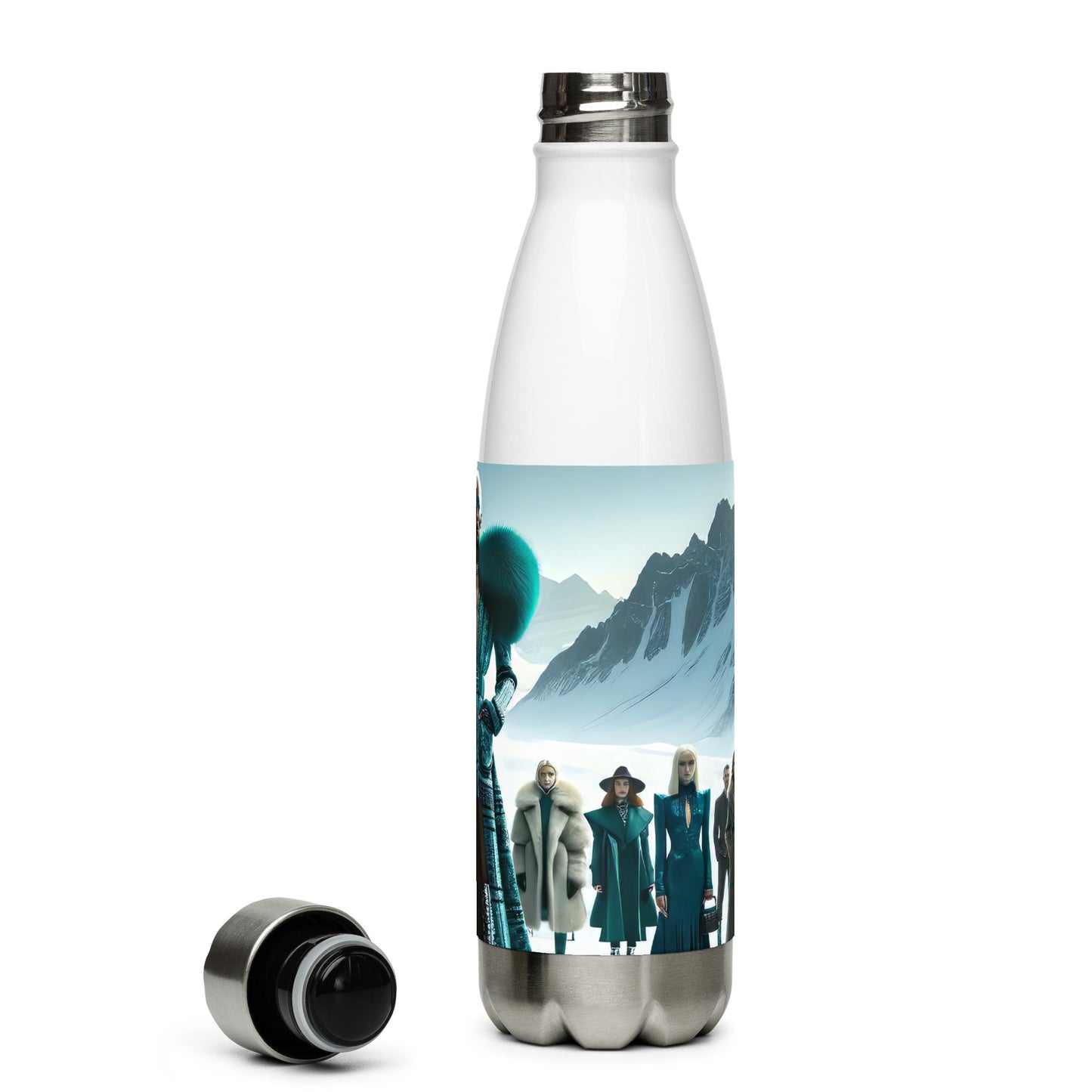 Stainless steel water bottle_Mountaintop Retreat