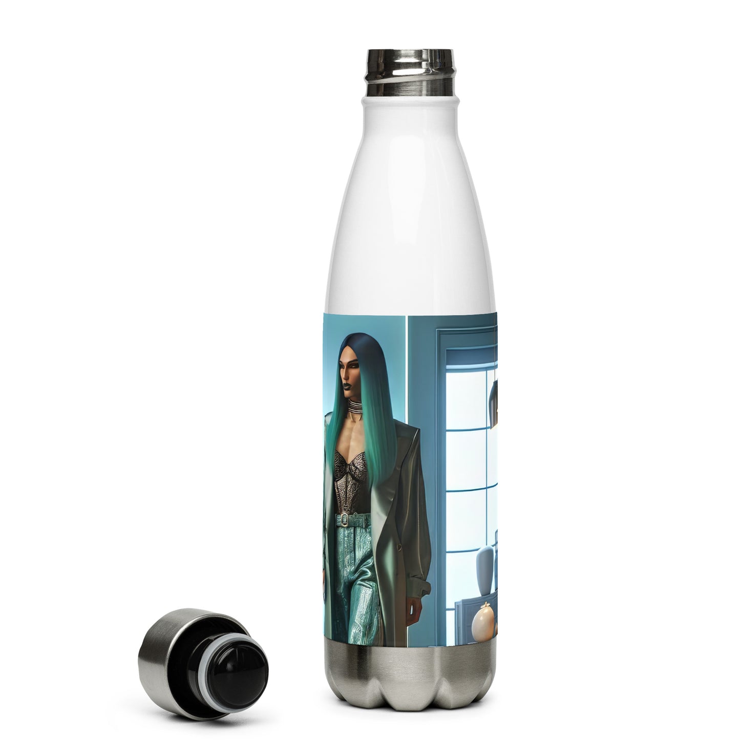 Stainless steel water bottle_Robot Companion