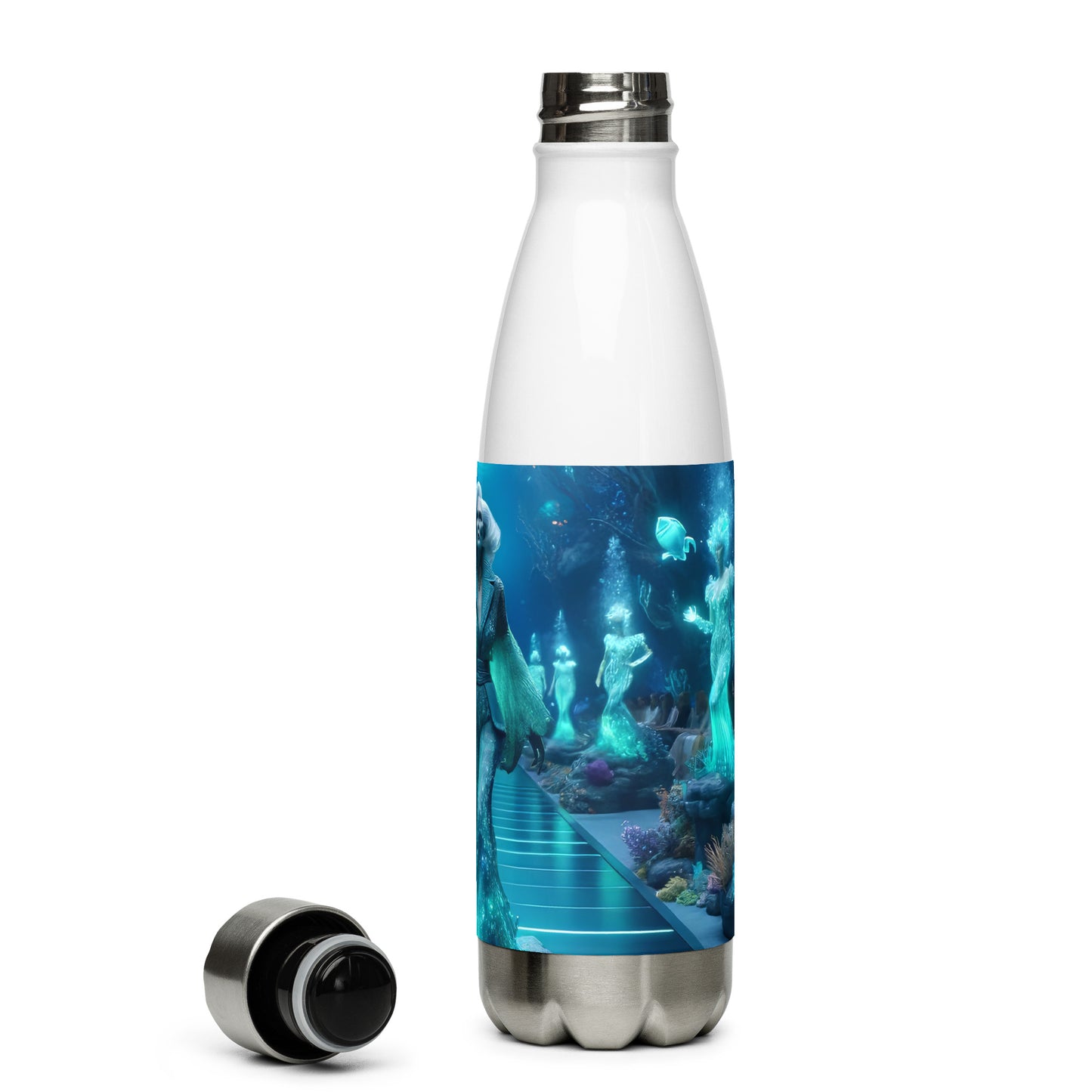 Stainless steel water bottle_Underwater Runway