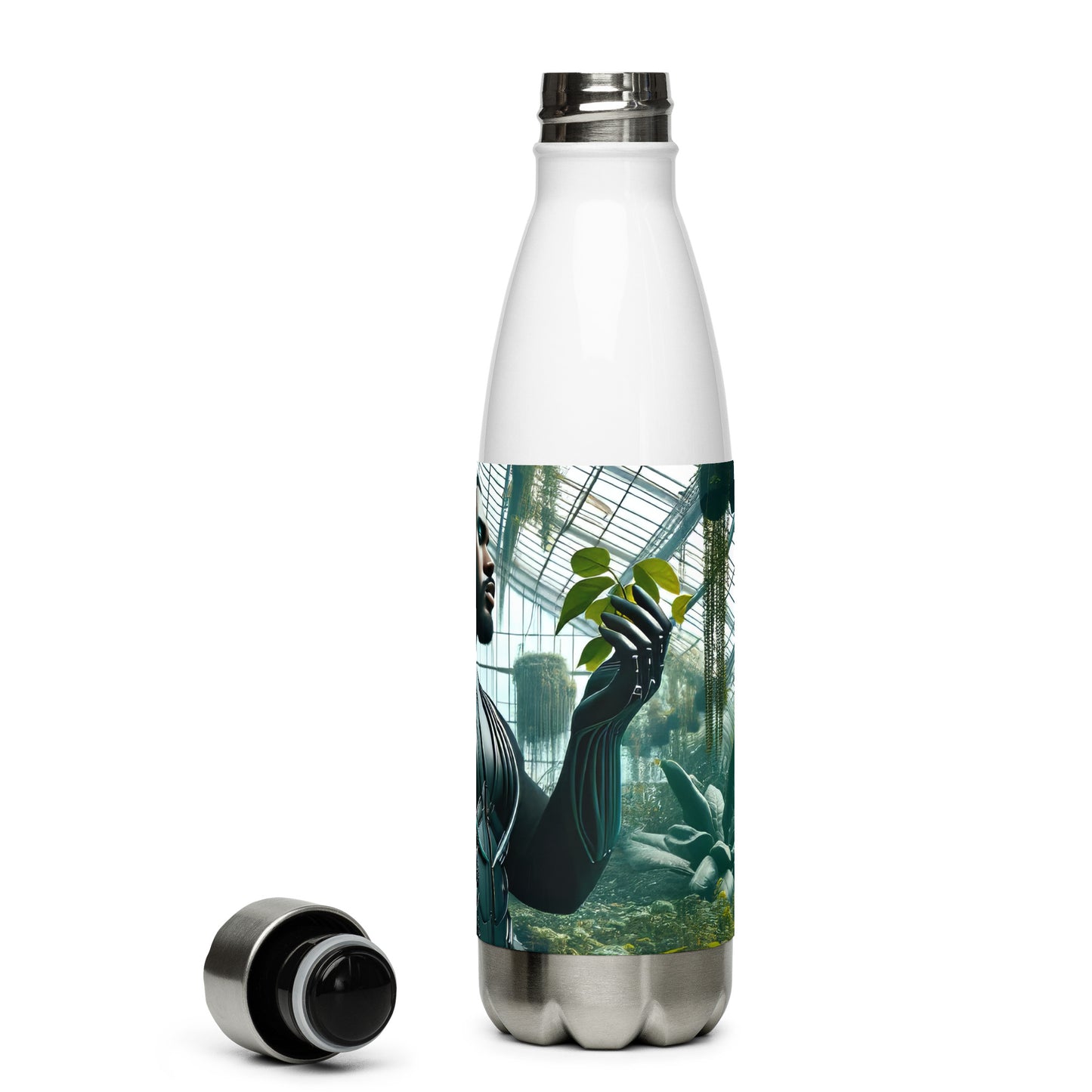 Stainless steel water bottle_Floral Alchemy