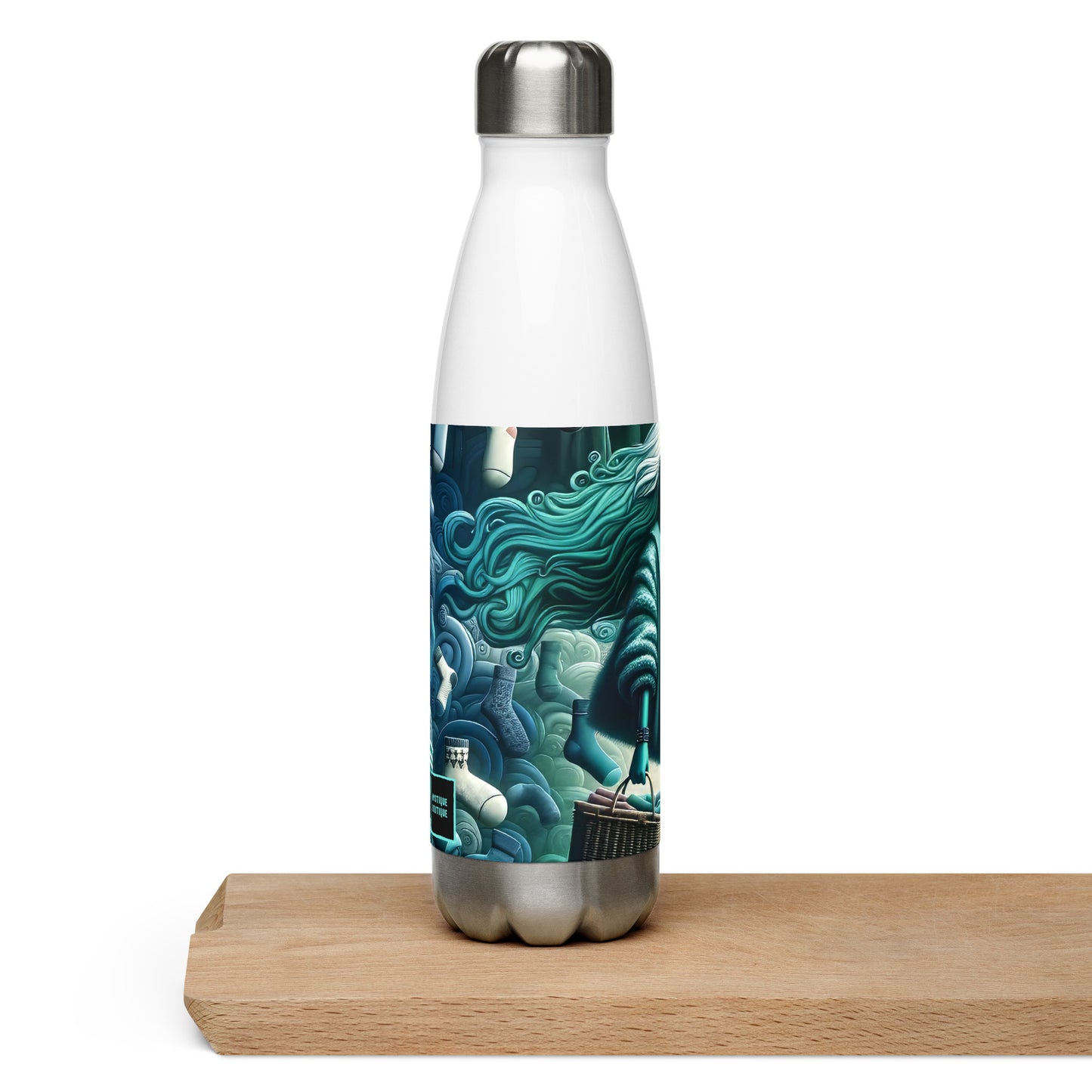 Stainless steel water bottle_Land of Lost Socks