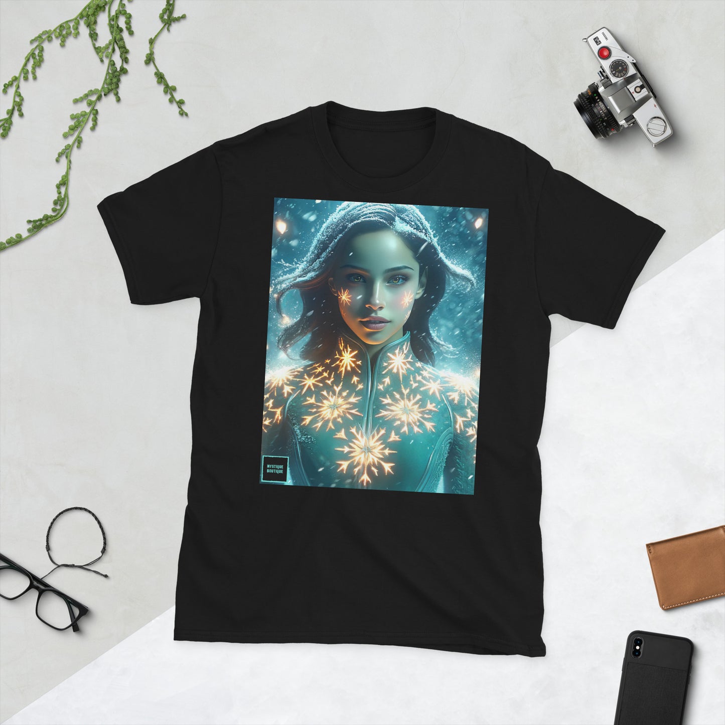 Short-Sleeve Unisex T-Shirt_Snowflake Conjuror