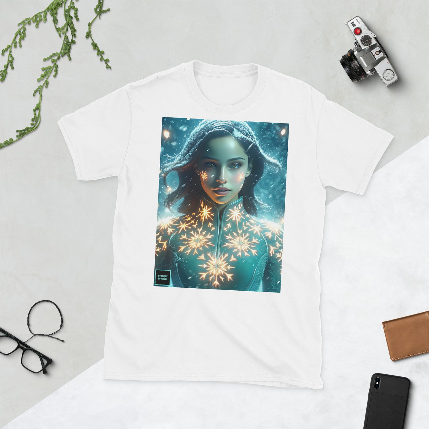 Short-Sleeve Unisex T-Shirt_Snowflake Conjuror