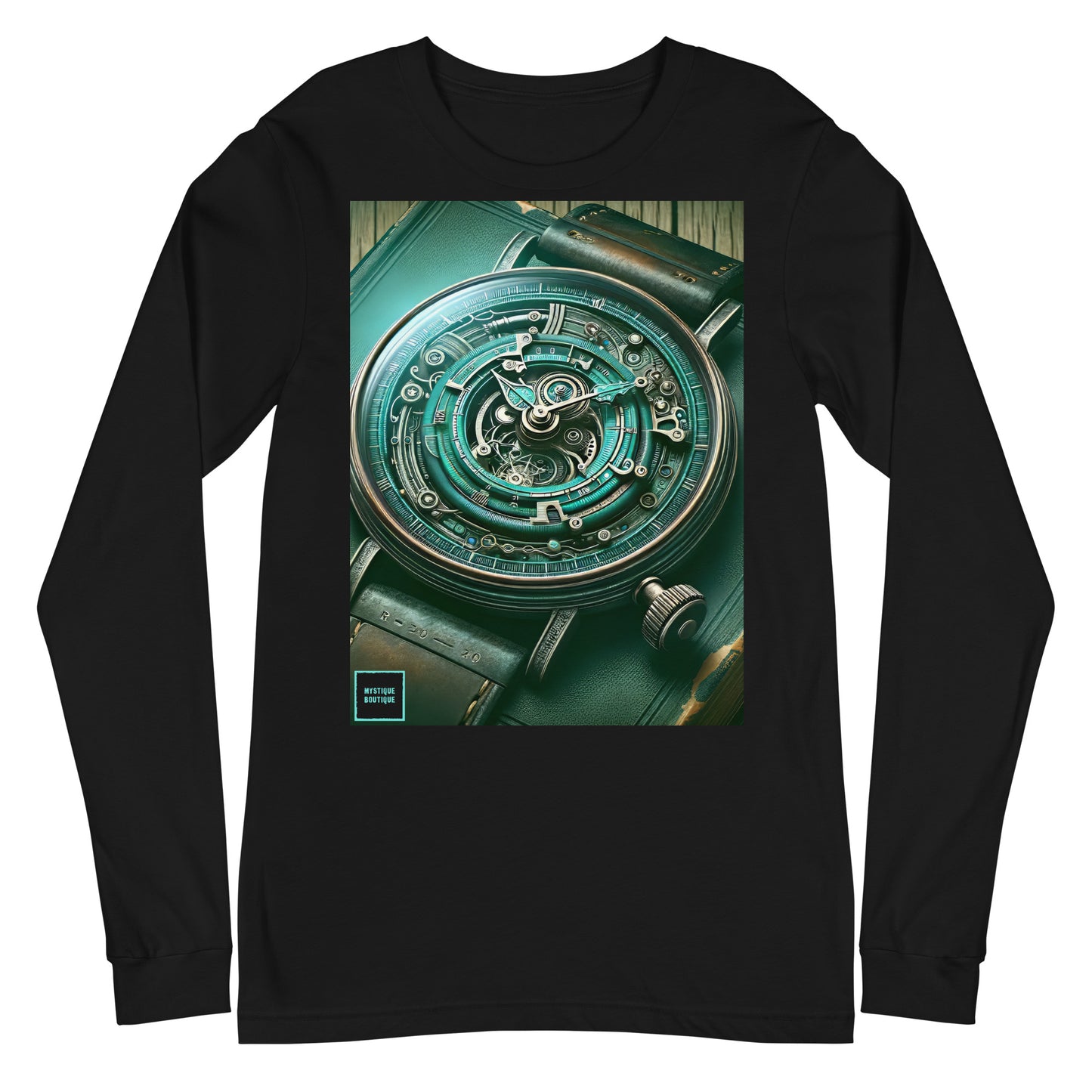 Unisex Long Sleeve Tee_Time-Twisting Heist