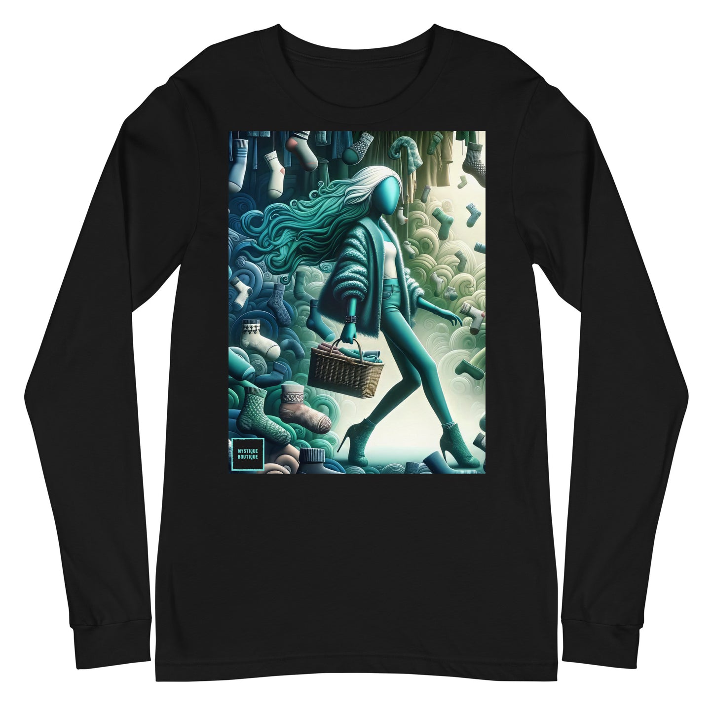 Unisex Long Sleeve Tee_Land of Lost Socks