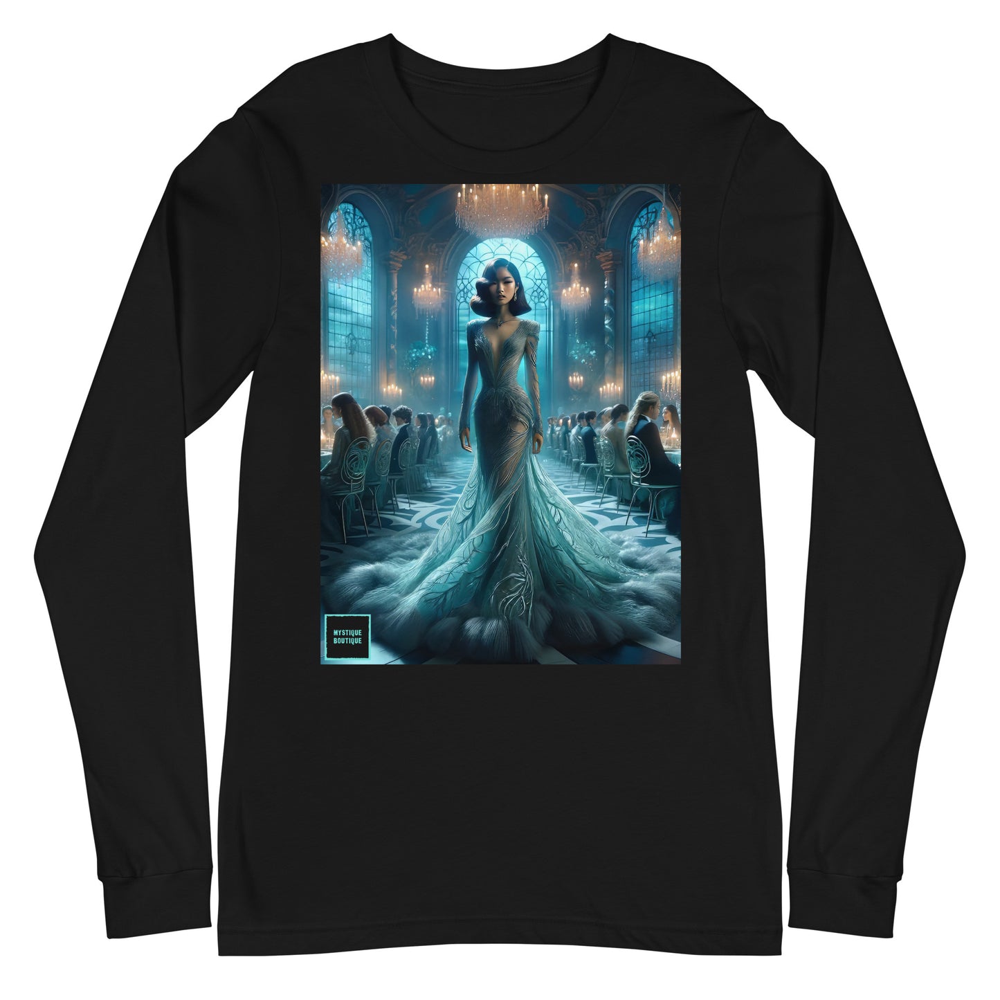 Unisex Long Sleeve Tee_Midnight Fashion Ball