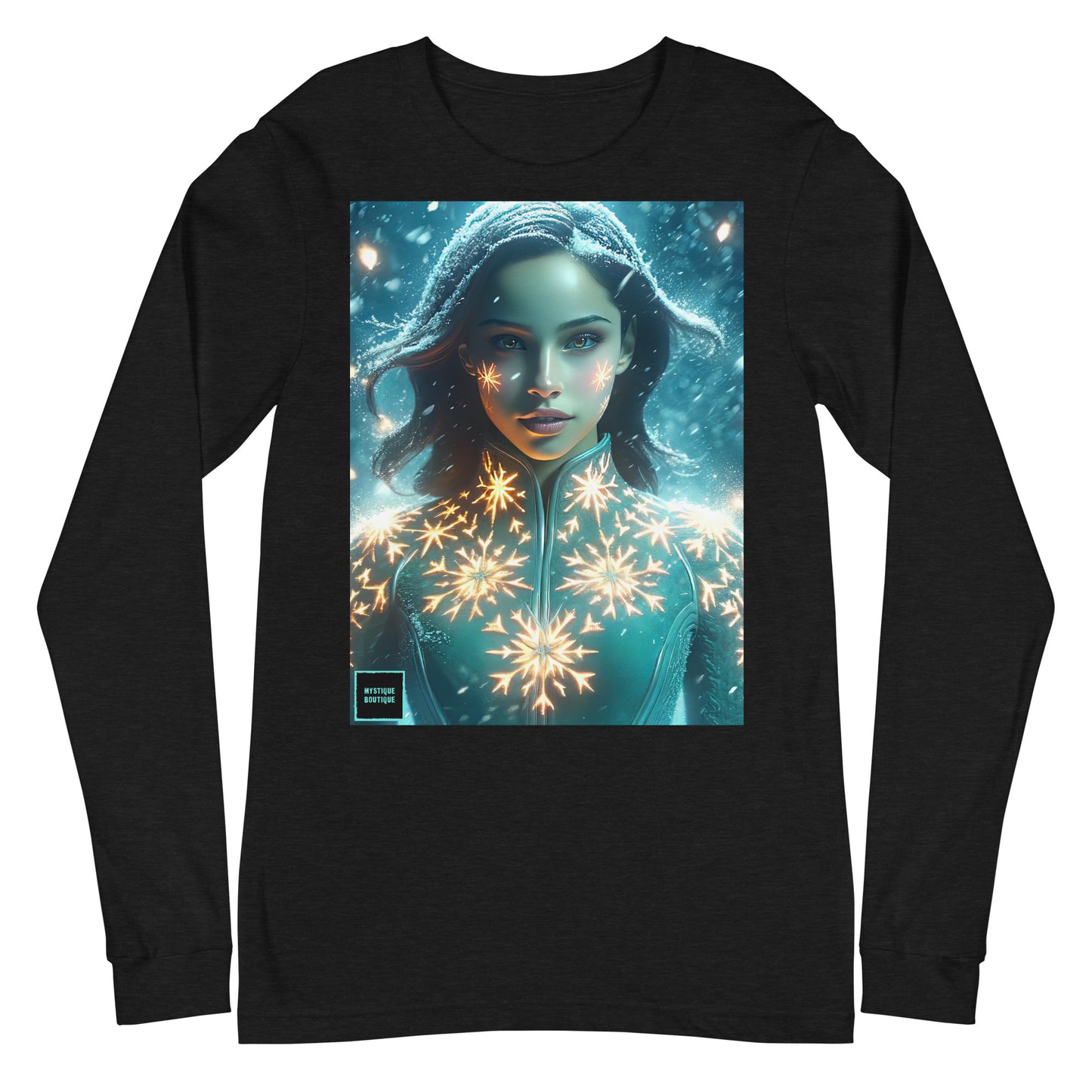 Unisex Long Sleeve Tee_Snowflake Conjuror