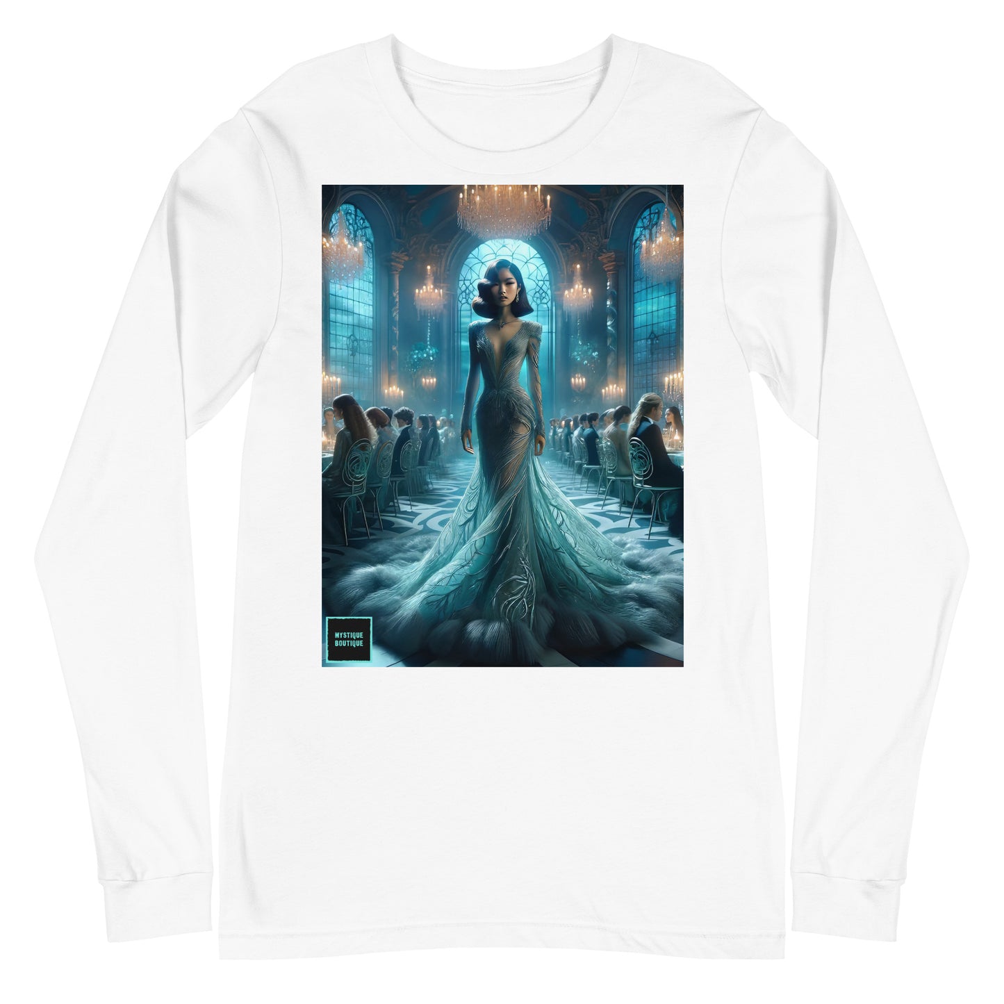 Unisex Long Sleeve Tee_Midnight Fashion Ball