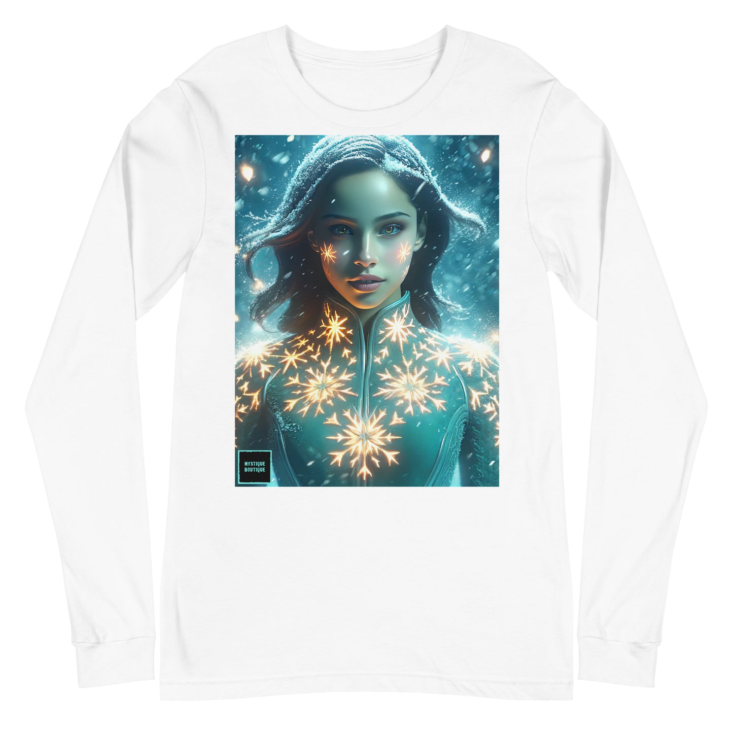 Unisex Long Sleeve Tee_Snowflake Conjuror