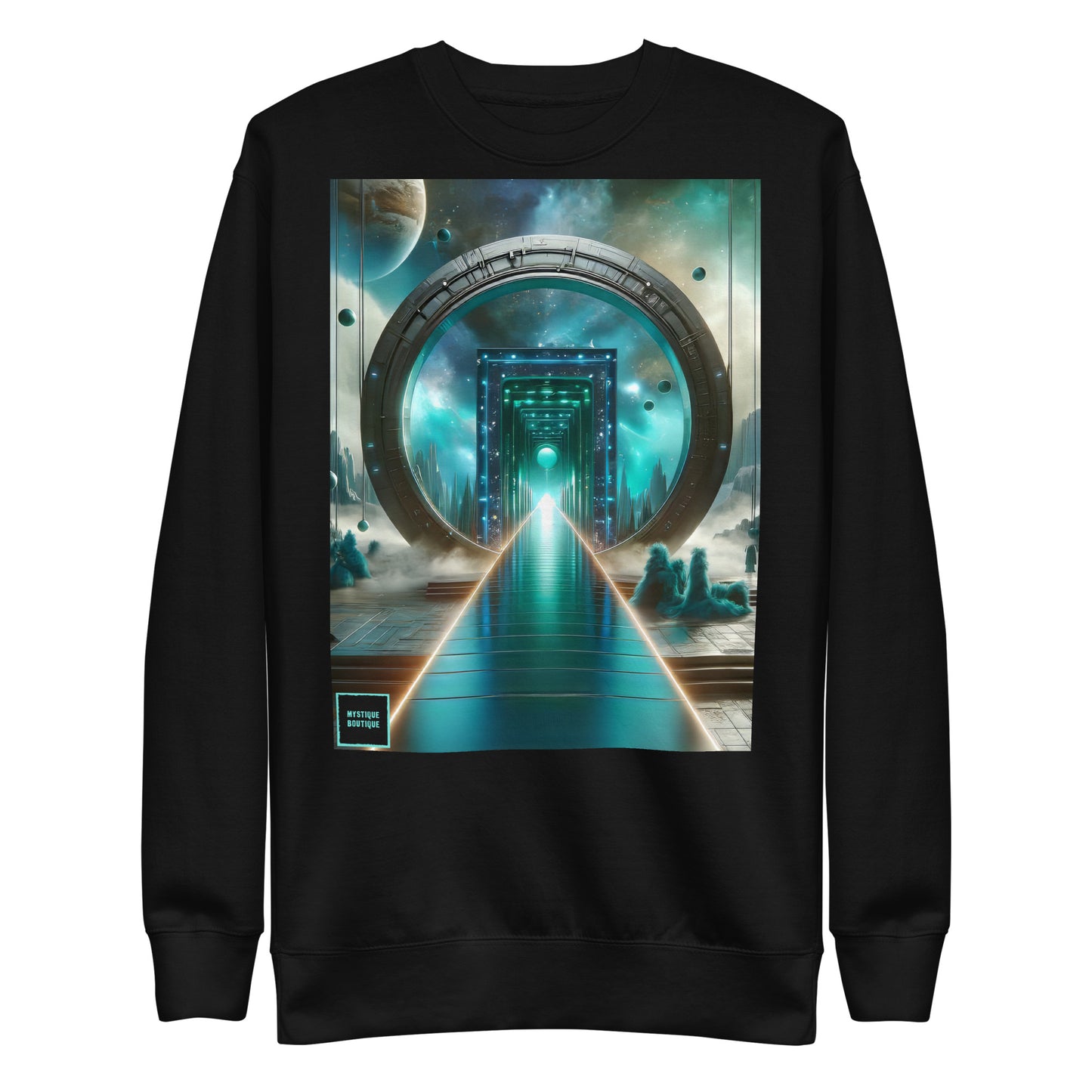 Unisex Premium Sweatshirt_Galactic Fashionista