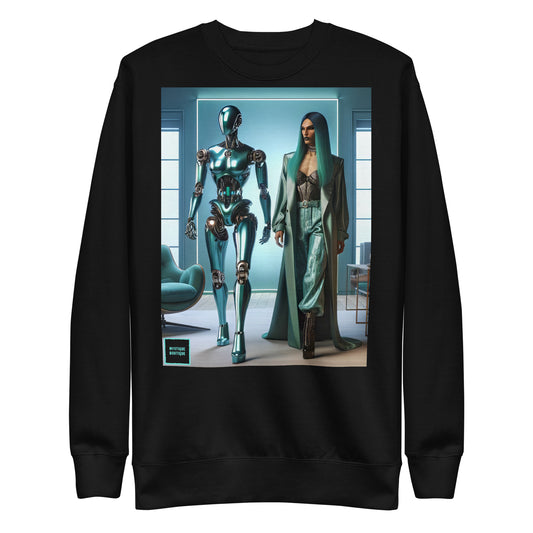 Unisex Premium Sweatshirt_Robot Companion