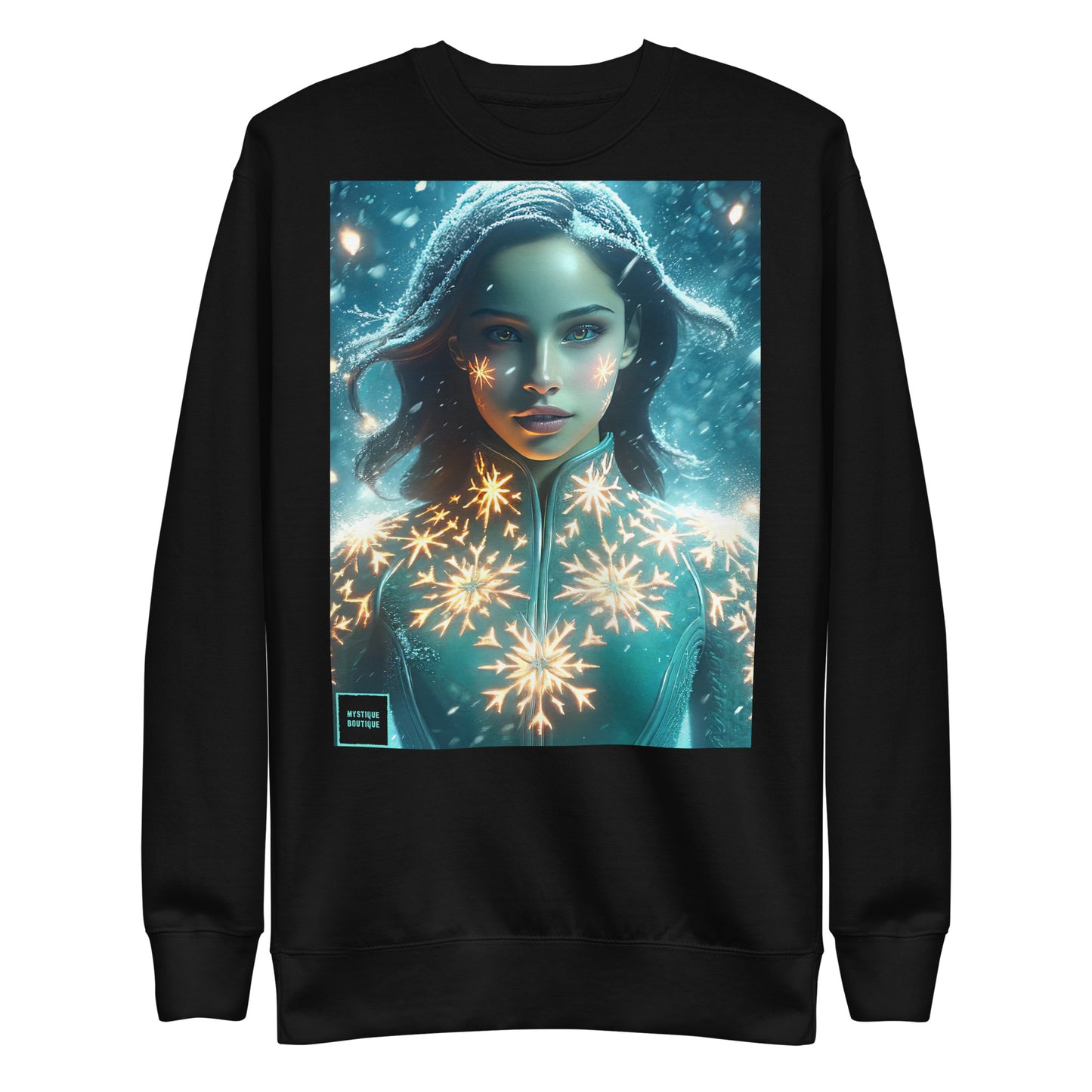 Unisex Premium Sweatshirt_Snowflake Conjuror