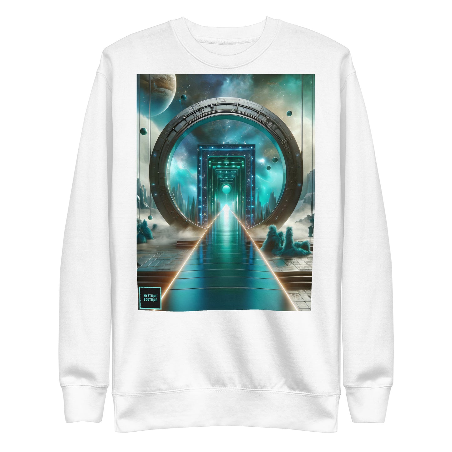 Unisex Premium Sweatshirt_Galactic Fashionista