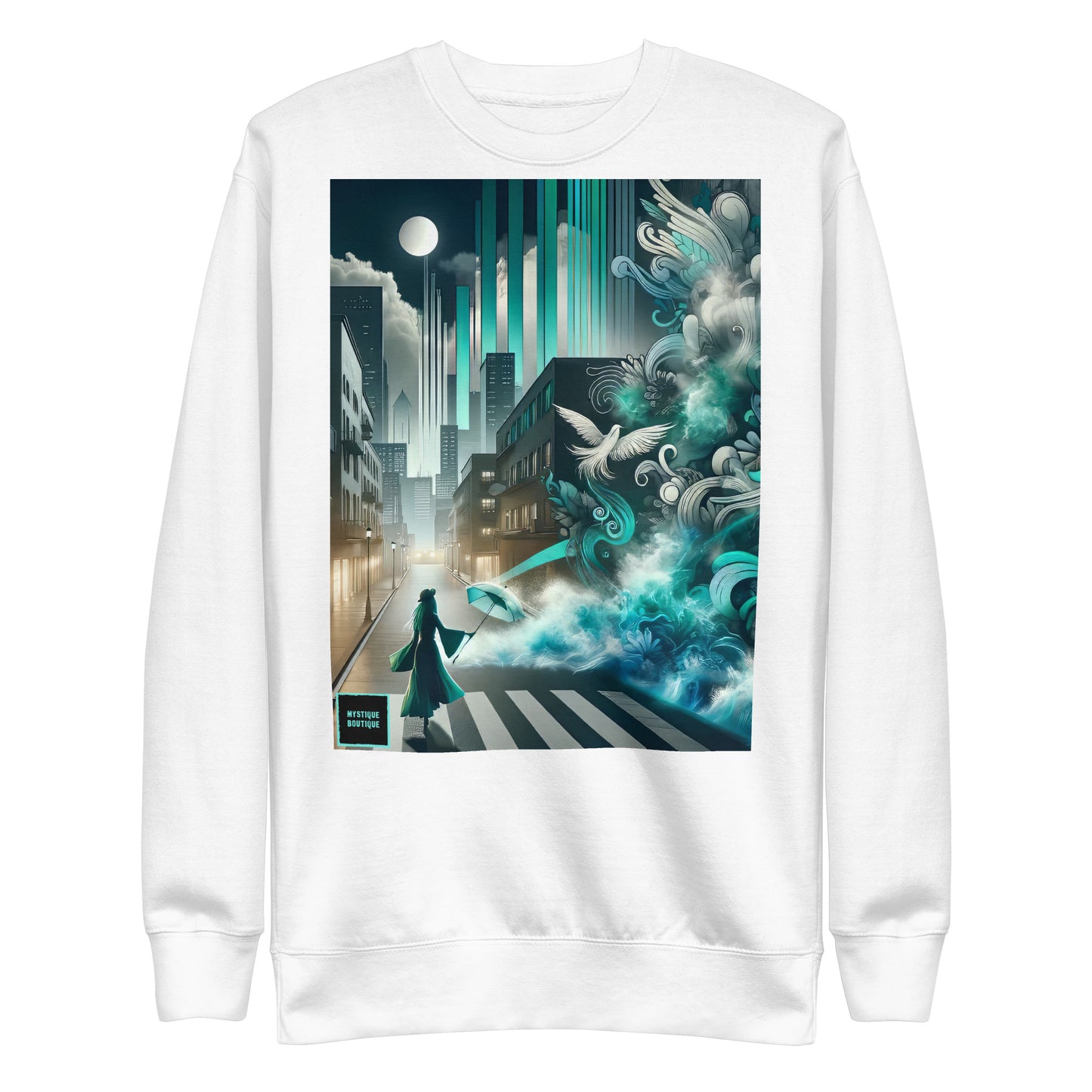 Unisex Premium Sweatshirt_Enchanted Graffiti