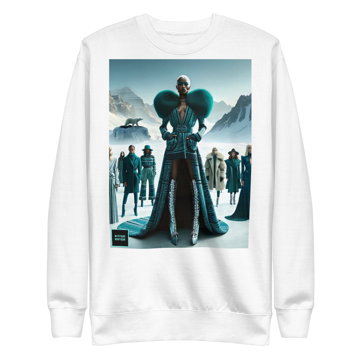 Unisex Premium Sweatshirt_Mountaintop Retreat